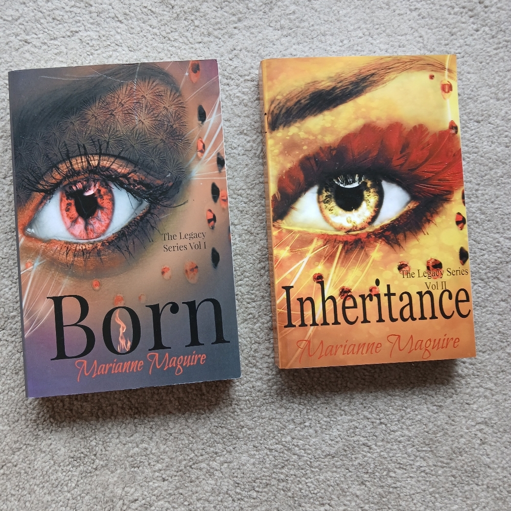 🤩2/$30 The Legacy Series Born and Inheritance Books By Marianne Maguire
